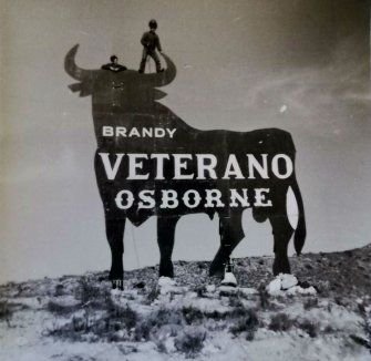 Emplazamiento de los toros de Osborne