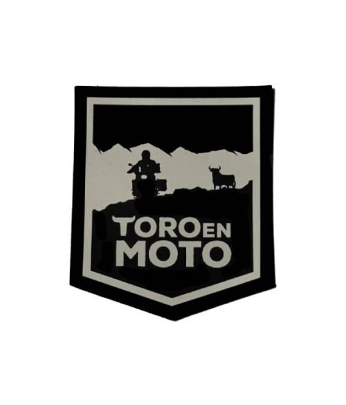 Imán exclusivo ToroEnMoto con diseño icónico para motoaventureros
